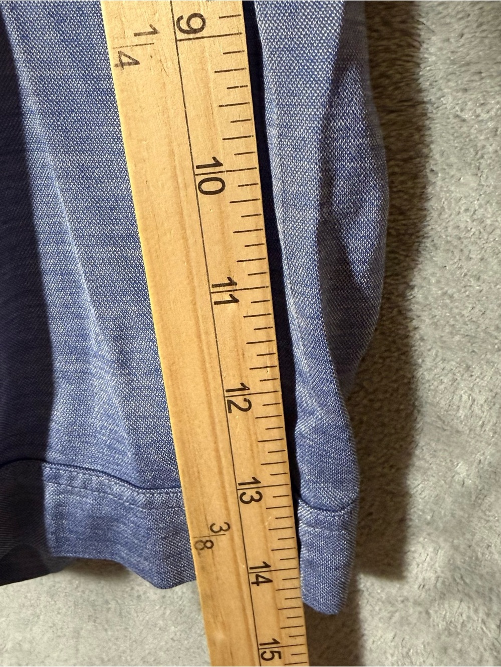 Zegna Leggerissimo Silk Cotton Blue Knit Polo Shirt Size XXL / 56 Short Sleeve - Picture 8 of 10